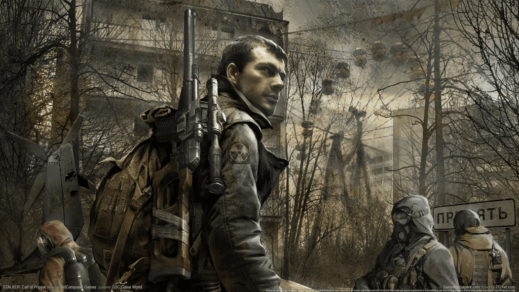 Alexander Degtyarev, a S.T.A.L.K.E.R.: Call of Pripyat videojáték főhőse. Kép: GameWallpapers.com